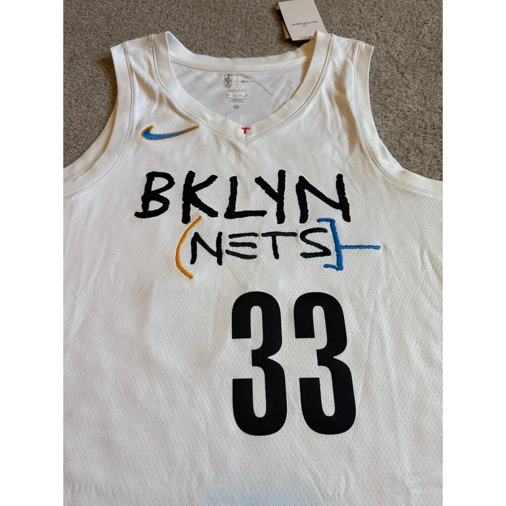 Nic Claxton Brooklyn Nets City Edition Nike NWT Men’s Basketball Jersey Size L